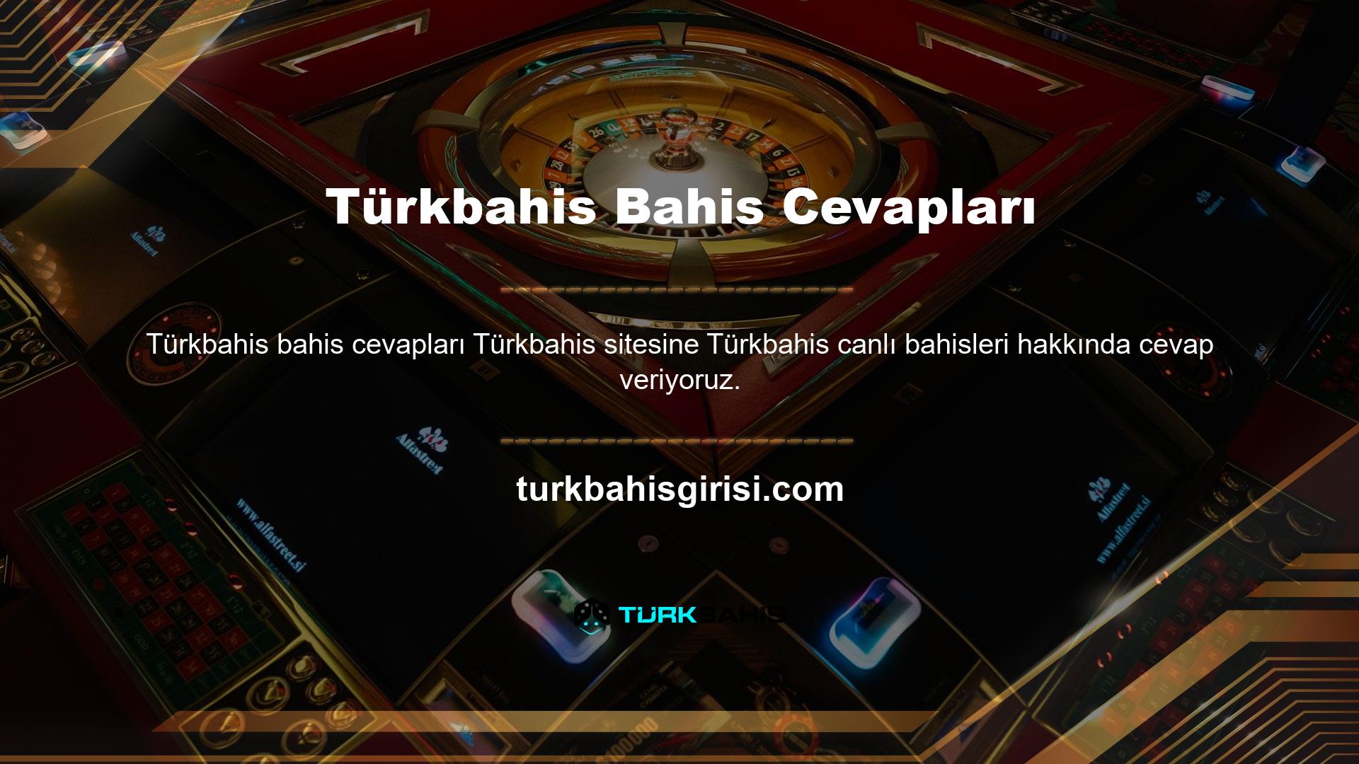 Ülkemizdeki birçok bahis şirketi hala canlı bahis seçenekleri sunmaktadır